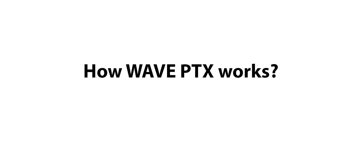 Πως δουλεύει το  WAVE PTX ?